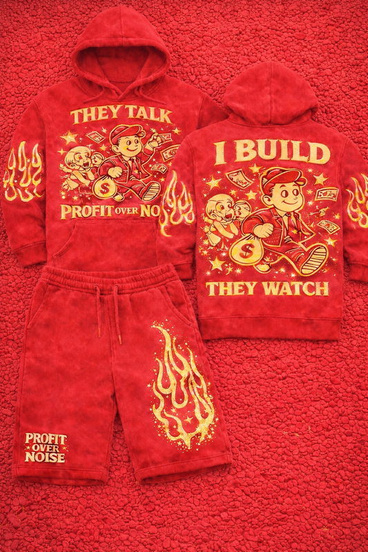 SWIM “Profit Over Noise” Vintage Flame Set – Red Hot Edition